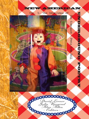 cover image of New American Underground Poetry, Vol 1